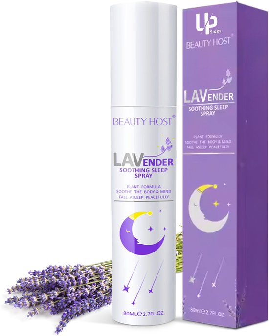 Spray sommeil Lavande 80 ml - Spray oreiller sommeil profond à la lavande - Brume spray oreiller - Aide au sommeil naturelle pour le sommeil nocturne - Spray sommeil mélatonine