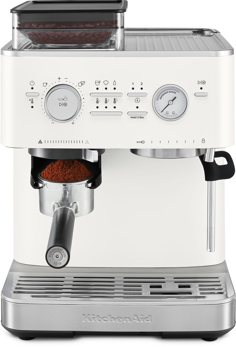 KitchenAid Halfautomatische Espressomachine met Koffiemolen - afbeelding 2