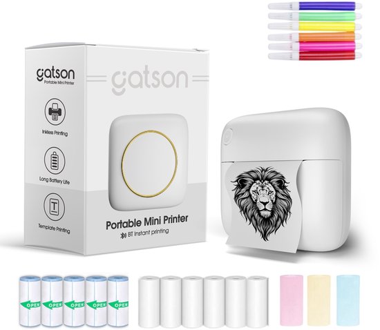 Gatson Mini Printer - 300DPI