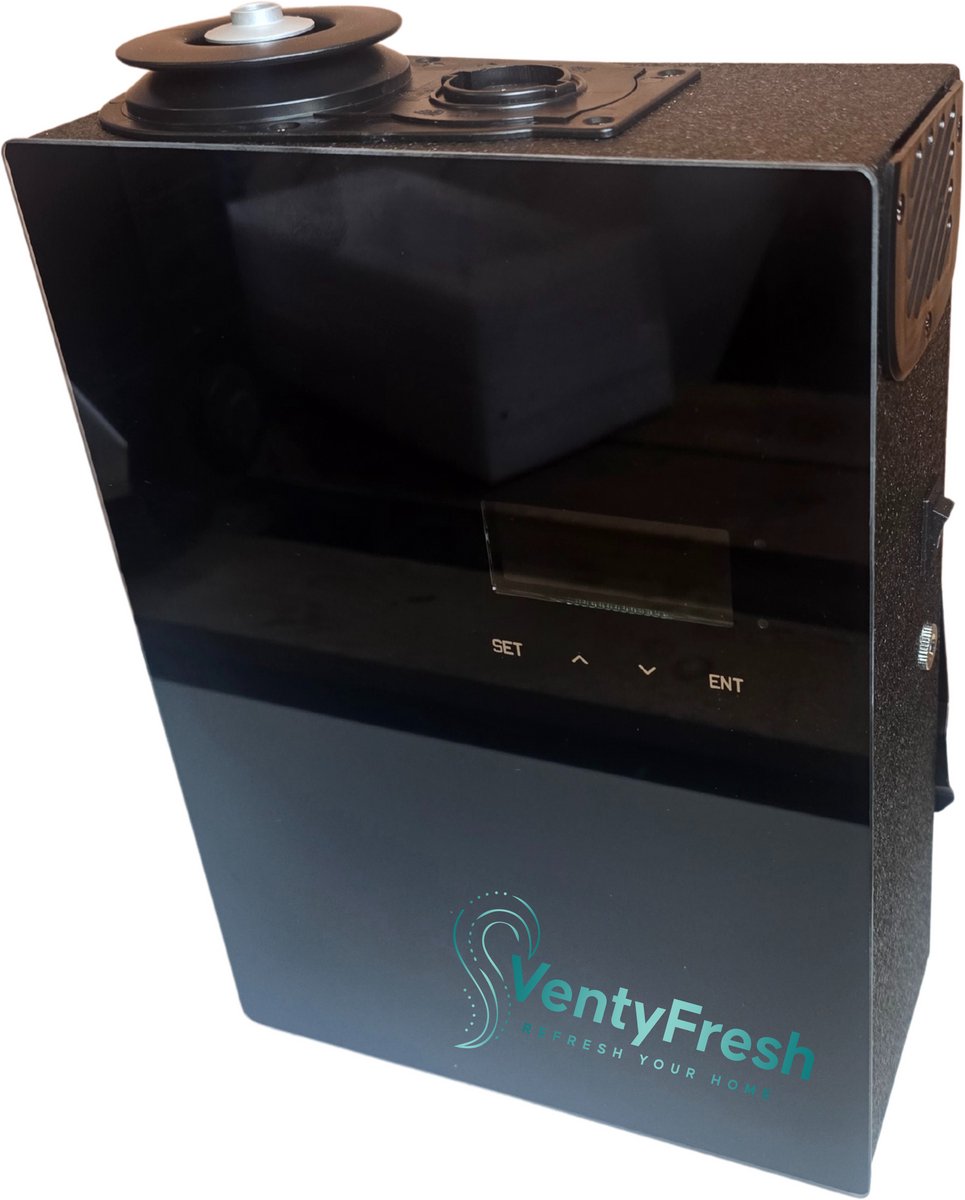 VentyFresh One - Geavanceerde Geurverspreider met Bluetooth-bediening – tot 400 m² dekking via HVAC D + Stand alone
