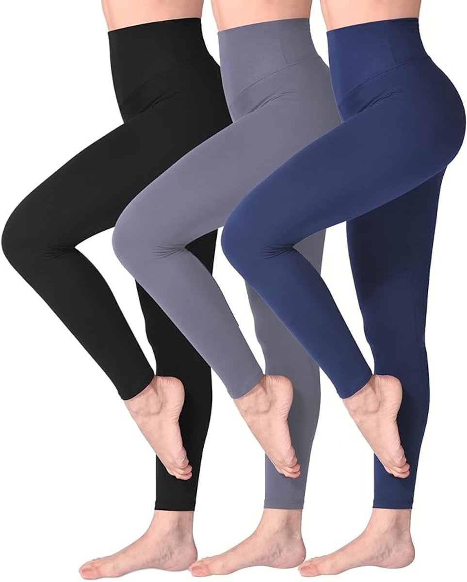 Legging set met Hoge Taille voor Vrouwen - Boterzachte Yoga Broekjes voor Sport en Fitnes