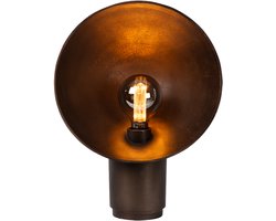 Atmooz Shesmu Tafellamp – 46 cm Hoog – Bronskleurig Metaal – E27 – Industrieel Design