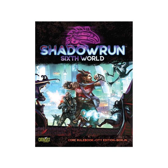 Shadowrun 6th World Core Rules Berlin - cover