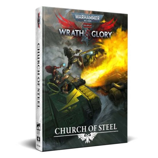 Warhammer 40000 RPG W&g Church of Steel - cover