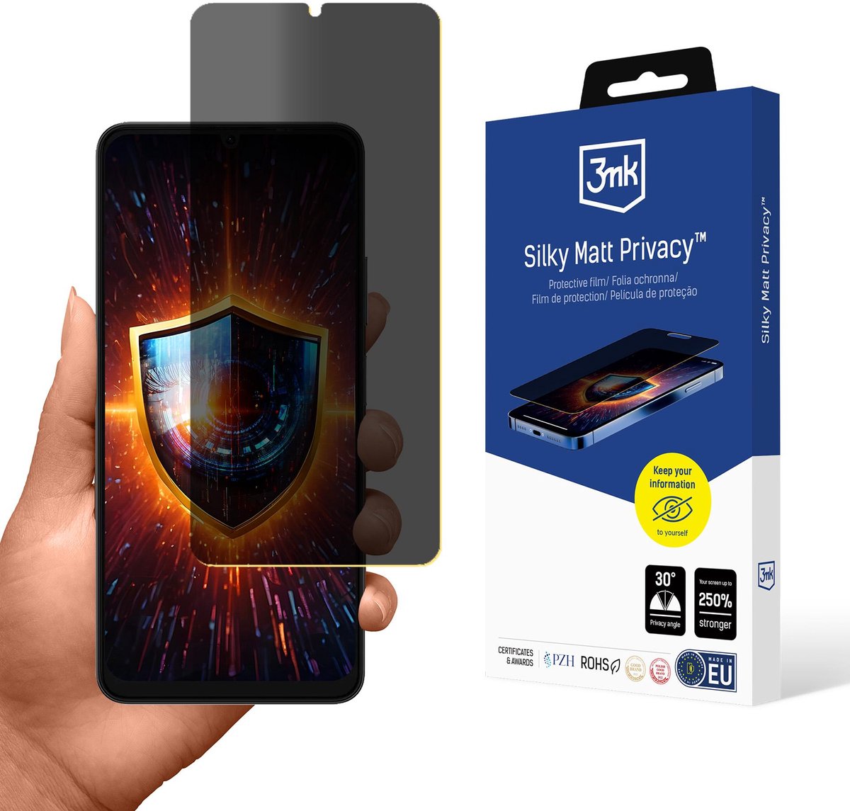 Ulefone Note 20 Pro - 3Mk Zijdezachte Mat Privacy