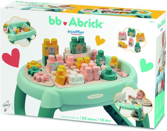 Abrick activiteitentafel met blokken