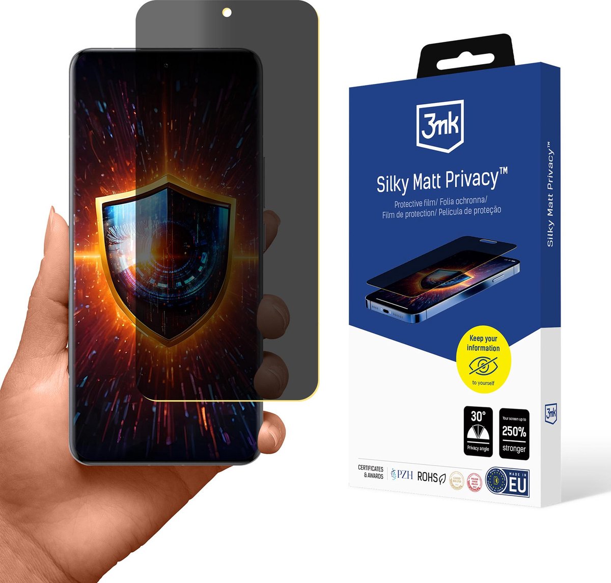 Xiaomi 15 Ultra - 3Mk Zijdezachte Mat Privacy