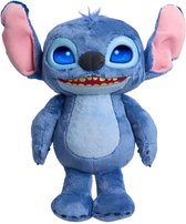 Disney Stitch - Many Moods Stitch - Interactieve Pluchen Knuffel - Met Geluid & LCD-ogen
