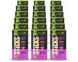Cherky | ECO Beef Sticks | Teriyaki | 18 Stuks | 18 x 25g