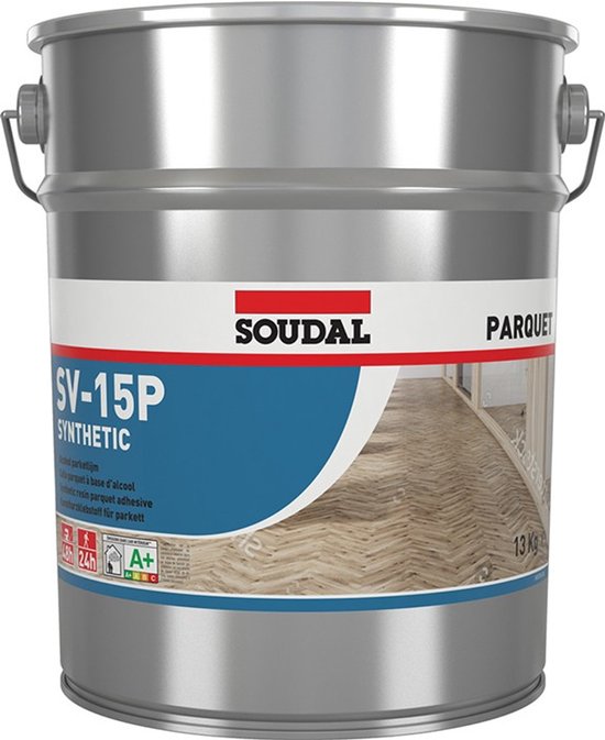 Soudal colle parquet à base d'alcool SV-15P 13kg