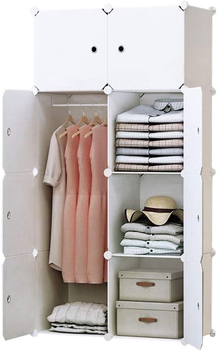 Dressing Kasten - Kledingkast - Kledingkasten Slaapkamer - Organizer