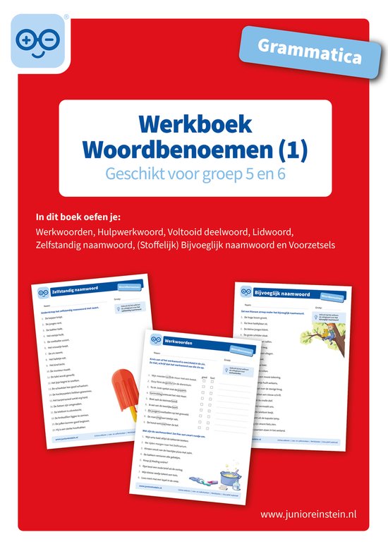 Grammatica Woordbenoemen (1) Geschikt voor groep 5 en 6 Werk ... - cover