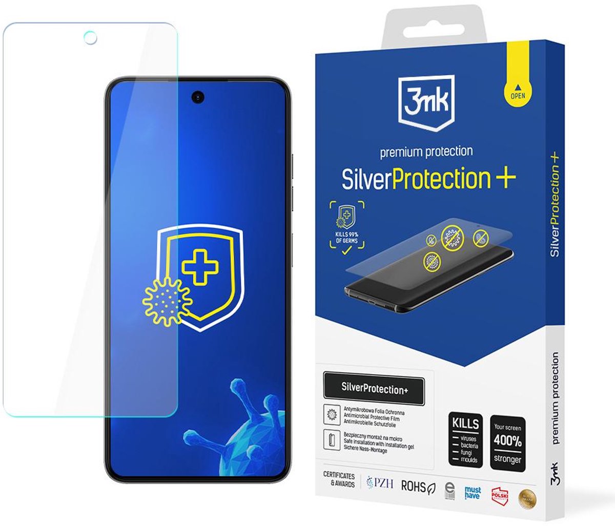 Schokbestendige beschermfolie voor Tecno Spark Go 2024 - 3mk SilverProtection+