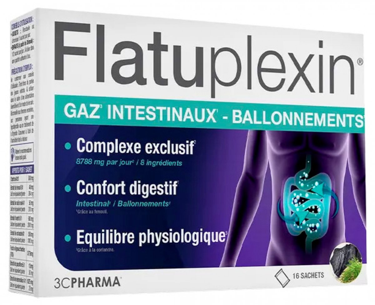 Goedkoopste 3C Pharma Flatuplexin 16 Zakjes