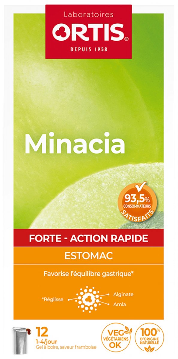 Goedkoopste Ortis Minacia Forte Spijsvertering Drinkgel Sticks 12ST