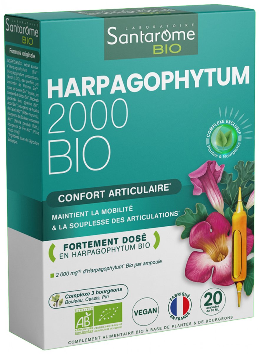 Goedkoopste Santarome Harpagophytum Organic 2000 20 Ampullen