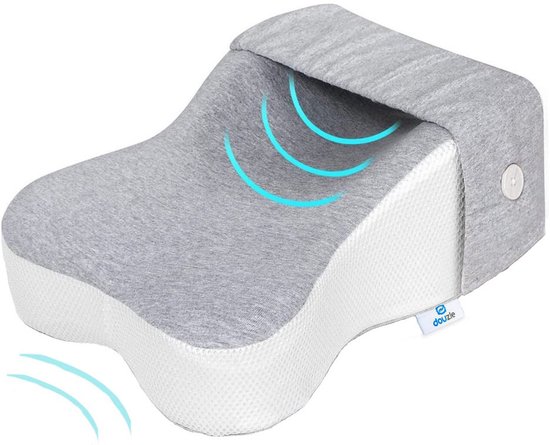 Douzle Kniekussen Voor in Bed – Zijslaapkussen – Beenkussen – Schootkussen – Orthopedisch – Voor Zijslapers