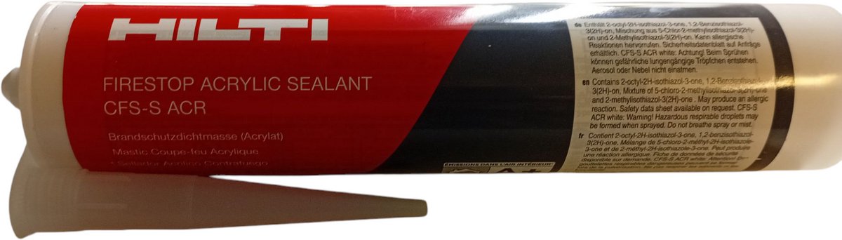 HILTI CFS-S ACR BRANDWERENDE ACRYL KIT