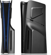 YONO Faceplate geschikt voor Playstation PS5 SLIM Disc Edition - Cover Plate - Skin - Behuizing - Accessoires - Zwart