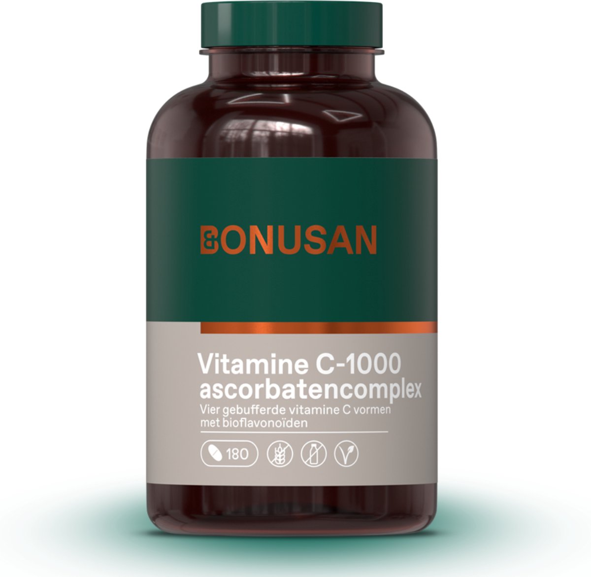 Goedkoopste BONUSAN Vitamine C 1000 Ascorbatencomplex – 180 Tabletten – Vitamine C – Met Zink, Magnesium & Bioflavonoïden – Ondersteunt Immuunfunctie en Huid