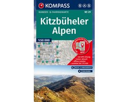 KOMPASS Wanderkarte 29 Kitzbüheler Alpen