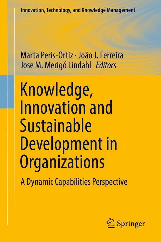 Knowledge Innovation and Sustainable Development in Organiza ... - cover
