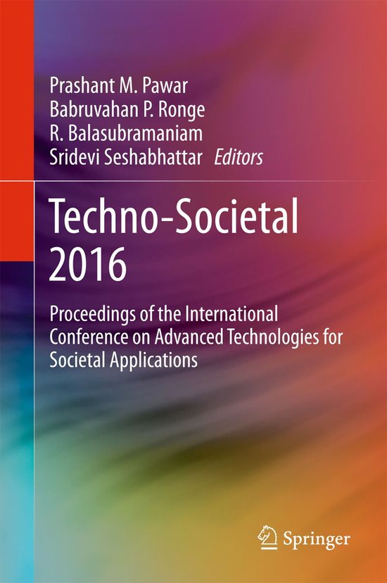Techno-Societal 2016 - cover