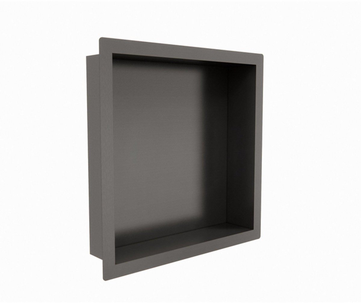 FugaFlow Eccelente Acces Inbouwnis - 30x30x7cm - Gunmetal