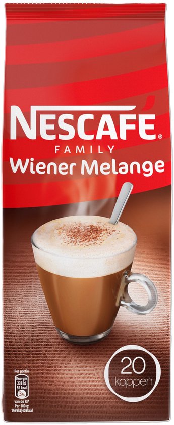Nescafé Family Wiener Melange oploskoffie - 6 zakken x 280g voor 120 koppen koffie