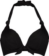 Hunkemöller Dames Badmode Voorgevormde push-up beugel bikinitop Galibi I AM Danielle Cup A - E  - Zwart - maat C85