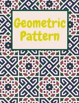 Geometric Pattern: coloring book relaxing shapes for adults