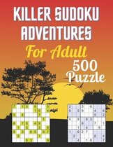 KILLERSUDOKU ADVENTURES For Adult 500 Puzzle