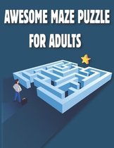 Awesome Maze Puzzle for Adults