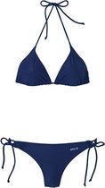 Beco Triangelbikini Dames Polyamide/elastaan Donkerblauw Mt 40