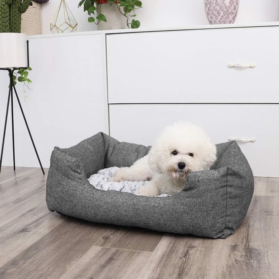 FEANDREA lit pour chien, lit pour chien avec kussen réversible, canapé pour  chien,... | bol.com