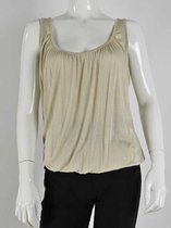 Dames Ballon Top Emily - Beige - One Size