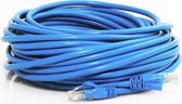 Netwerkkabel RJ45 M/M - Hoge Kwaliteit Netwerkkabel Blauw - Internet Kabel - 10 GB/ps - 5 M - CAT 5E Netwerkkabel voor PC's