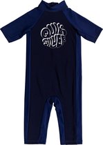 Quiksilver - UV-zwempak voor jongens - Thermo Spring - Marineblauw - maat 116cm