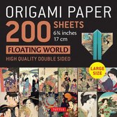 Origami Paper 200 sheets Floating World 6 3/4  (17 cm): Tuttle Origami Paper
