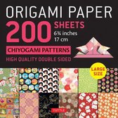 Origami Paper 200 sheets Chiyogami Patterns 6 3/4  (17cm): Tuttle Origami Paper