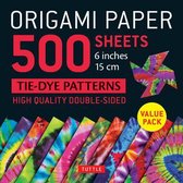 Origami Paper 500 sheets Tie-Dye Patterns 6  (15 cm)