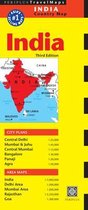 India Periplus Country Travel Map 3rd