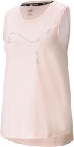 Puma Train Favorite Muscle  Sporttop - Maat S  - Vrouwen - licht roze/zilver