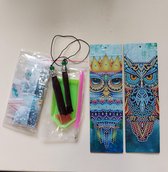 Diamond painting 2 Bookmarks uil