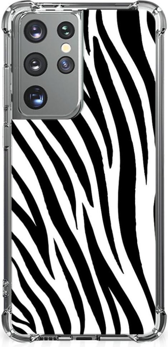 Samsung Galaxy S21 Ultra Case Anti-shock Zebra