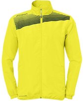 Uhlsport Liga 2.0 Presentatiejas Limoen Geel-Zwart Maat 3XL