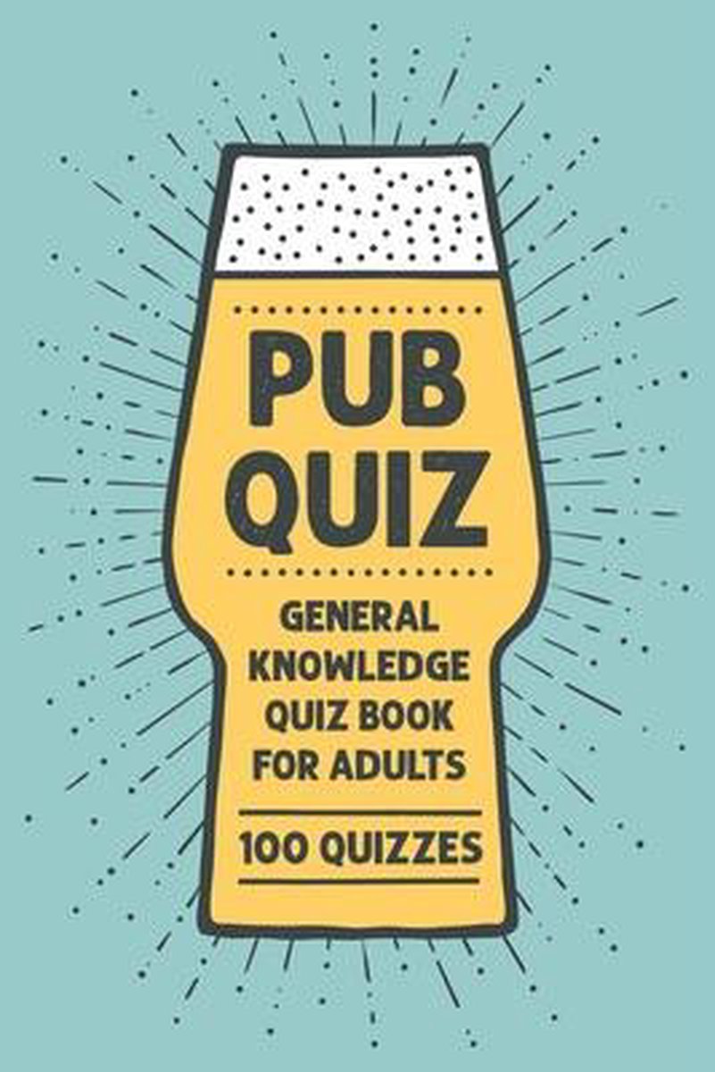 Pub Quiz Book for Adults