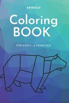 animals coloring book: For kids 3 to 6 years old