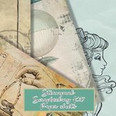 Steampunk scrapbooking kits paper sheets: Scrapbooking kit in a book for creating your own sketchbooks - Emphera elements for decoupage, journaling, n