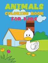 Animals Coloring Book for Kids: 50 Simple Patterns for Little Hands